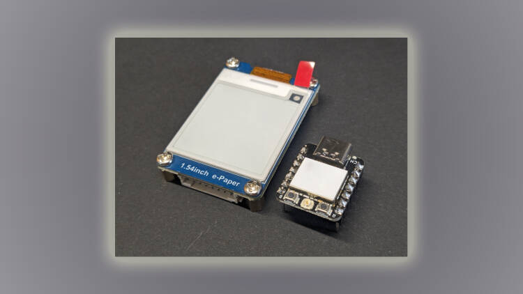 Cover für E-Paper-Projekte mit ESP32 und Arduino leicht gemacht 