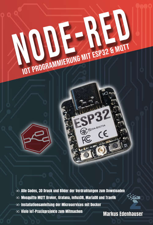 Cover für Node-RED: IoT Programmierung mit ESP32 & MQTT
