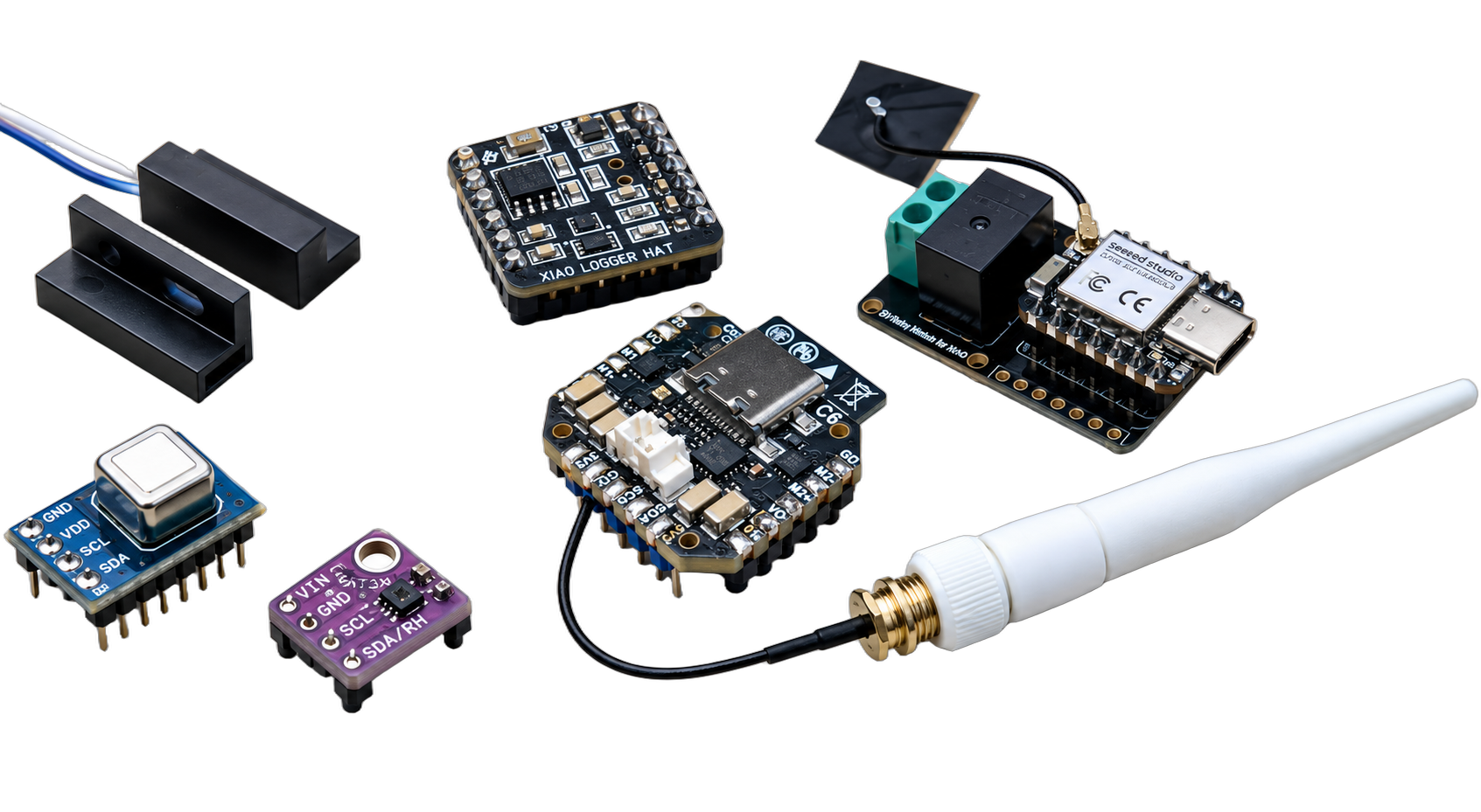 Collage zum Zigbee-ESP32 Kurs 2