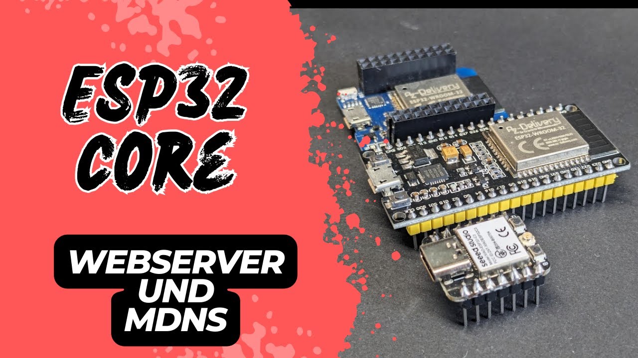 esp32-core-webserver-mdns-einfaches-beispiel