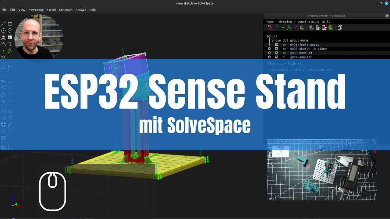 variabler-standfuß-für-esp32s3-sense-cam-mit-solvespace